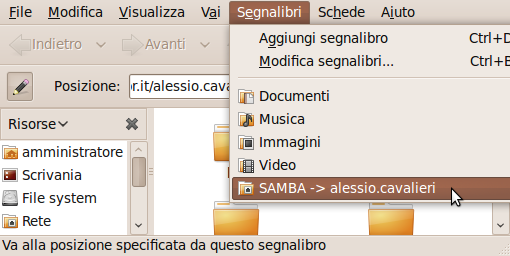 ubuntu_910_connessione_disponibile_nei_segnalibri.png